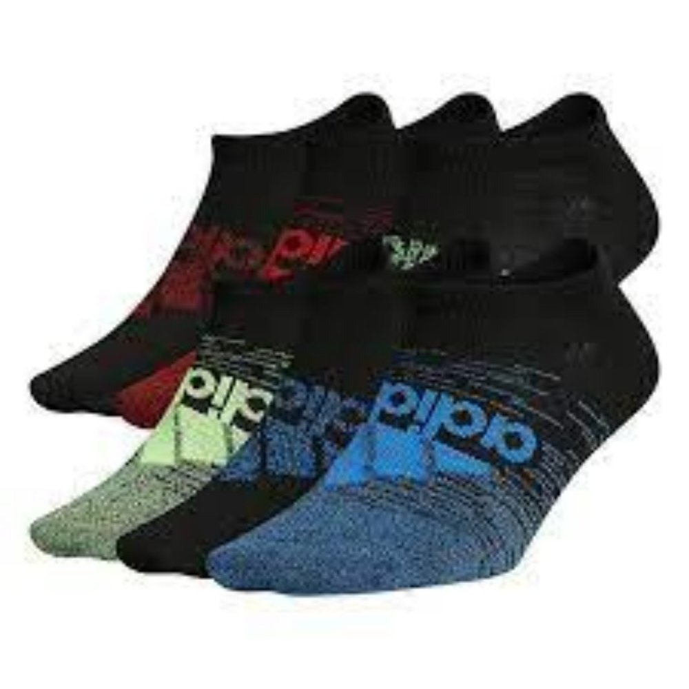 Adidas Superlite Badge Of Sport "No Show" Socks. Brand New. Big Kids Size: M